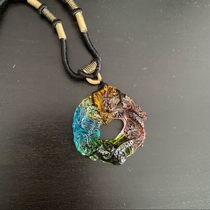 Multi-Color Crystal Necklace